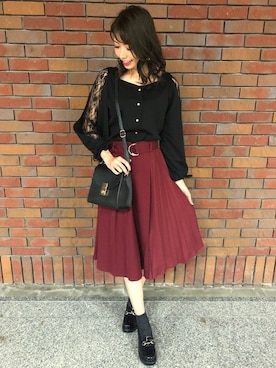 INGNI（イング）さん（レディース・164cm）の冬コーディネート