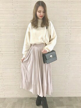 INGNI（イング）さん（レディース・161cm）の冬コーディネート