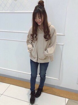 INGNI（イング）さん（レディース・156cm）の冬コーディネート