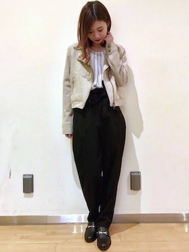 INGNI（イング）さん（レディース・157cm）の冬コーディネート