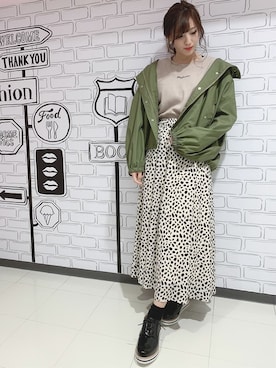 INGNI（イング）さん（レディース・159cm）の冬コーディネート