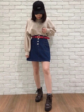 INGNI（イング）さん（レディース・160cm）の冬コーディネート