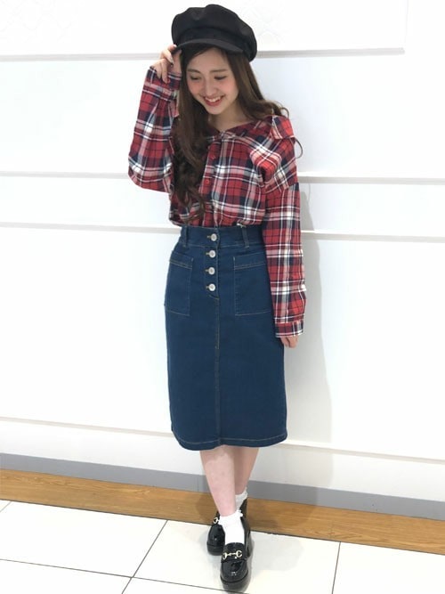 Ingni イング Ingni イオンモールつくば Ingniのシャツ ブラウスを使ったコーディネート Wear