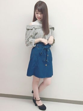 INGNI（イング）さん（レディース・153cm）の春コーディネート