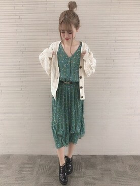 INGNI（イング）さん（レディース・161cm）の春コーディネート