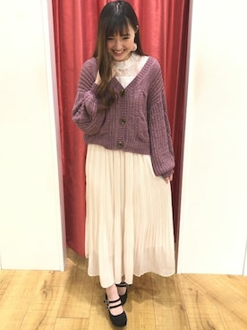 INGNI(イング)さん(レディース・155cm)の春コーディネート