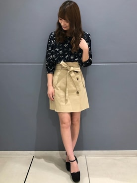 INGNI（イング）さん（レディース・160cm）の春コーディネート