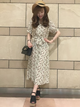 INGNI（イング）さん（レディース・154cm）の春コーディネート