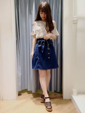 INGNI（イング）さん（レディース・153cm）の春コーディネート