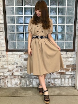 INGNI（イング）さん（レディース・160cm）の春コーディネート