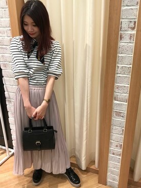 INGNI（イング）さん（レディース・157cm）の春コーディネート