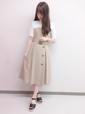 INGNI（イング）さん（レディース・153cm）の春コーディネート