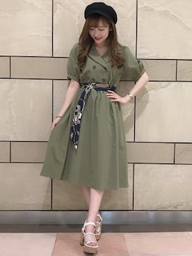 INGNI（イング）さん（レディース・154cm）の春コーディネート