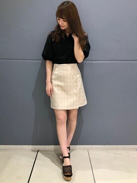 INGNI（イング）さん（レディース・160cm）の春コーディネート