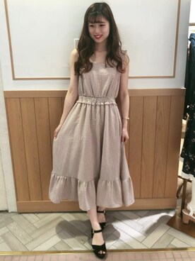 INGNI（イング）さん（レディース・154cm）の春コーディネート