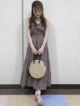 INGNI（イング）さん（レディース・154cm）の春コーディネート