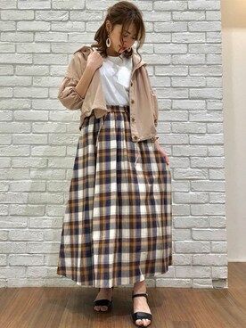 INGNI（イング）さん（レディース・160cm）の春コーディネート