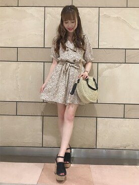 INGNI（イング）さん（レディース・154cm）の夏コーディネート