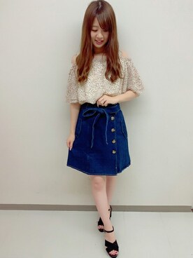 INGNI（イング）さん（レディース・153cm）の夏コーディネート