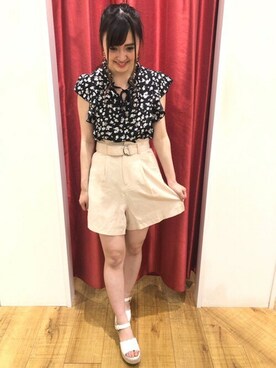 INGNI（イング）さん（レディース・155cm）の夏コーディネート
