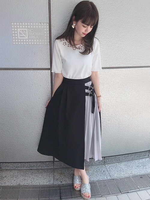 Ingni イング Ingni 渋谷109店 Ingniのtシャツ カットソーを使ったコーディネート Wear Ingni イング Ingni 渋谷109店 Ingniのtシャツ カットソーを使ったコーディネート Wear