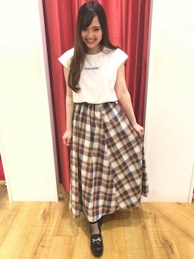 INGNI（イング）さん（レディース・155cm）の夏コーディネート