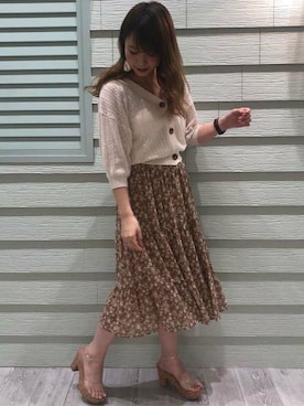 INGNI（イング）さん（レディース・158cm）の夏コーディネート