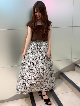 INGNI（イング）さん（レディース・153cm）の夏コーディネート