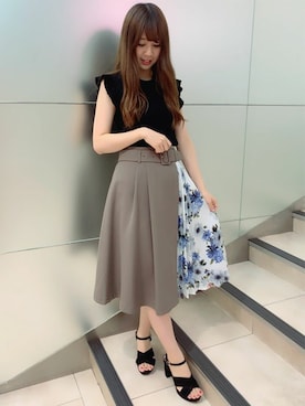 INGNI（イング）さん（レディース・153cm）の夏コーディネート