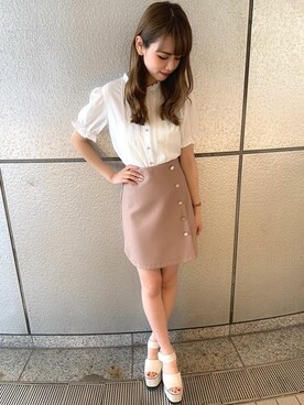INGNI（イング）さん（レディース・161cm）の夏コーディネート