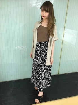 INGNI(イング)さん(レディース・162cm)の夏コーディネート