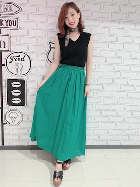 INGNI(イング)さん(レディース・159cm)の夏コーディネート