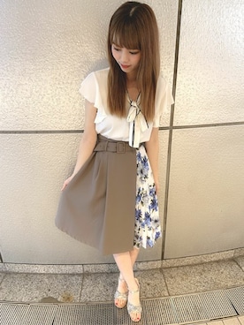 INGNI（イング）さん（レディース・161cm）の夏コーディネート