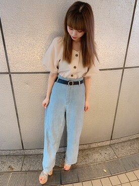 INGNI（イング）さん（レディース・161cm）の夏コーディネート