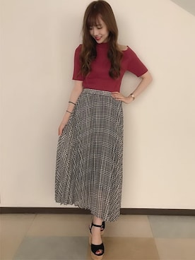 INGNI（イング）さん（レディース・154cm）の夏コーディネート