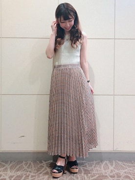 INGNI（イング）さん（レディース・153cm）の夏コーディネート