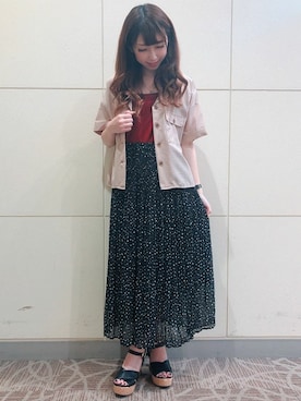 INGNI（イング）さん（レディース・153cm）の夏コーディネート