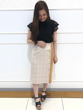 INGNI（イング）さん（レディース・155cm）の夏コーディネート