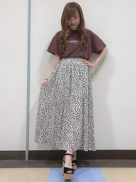 INGNI（イング）さん（レディース・154cm）の夏コーディネート