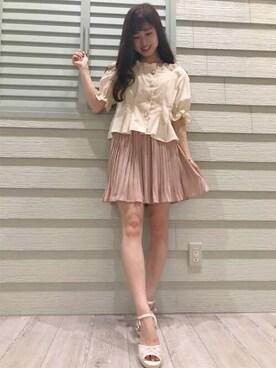 INGNI(イング)さん(レディース・158cm)の夏コーディネート