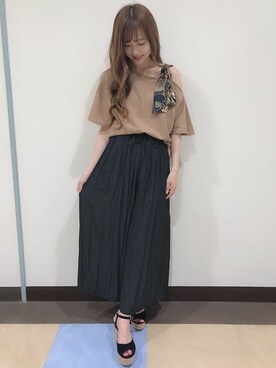 INGNI（イング）さん（レディース・154cm）の夏コーディネート