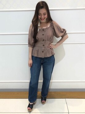 INGNI（イング）さん（レディース・155cm）の夏コーディネート