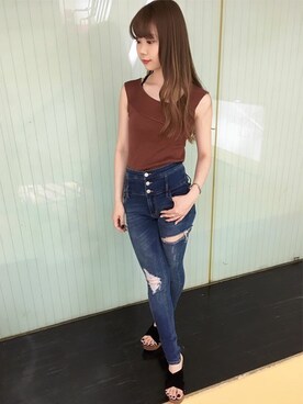 INGNI（イング）さん（レディース・162cm）の夏コーディネート