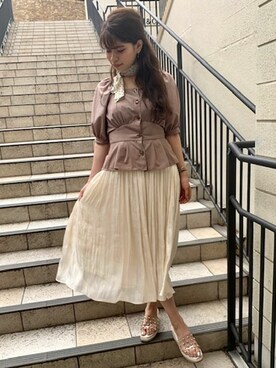 INGNI（イング）さん（レディース・165cm）の夏コーディネート