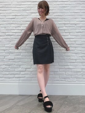 INGNI（イング）さん（レディース・158cm）の夏コーディネート