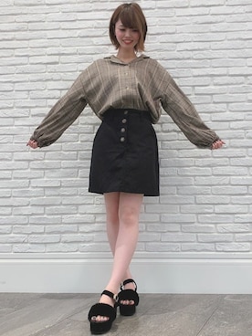 INGNI(イング)さん(レディース・158cm)の夏コーディネート