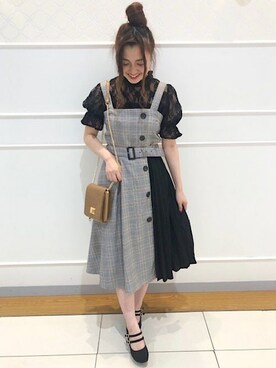 INGNI（イング）さん（レディース・155cm）の夏コーディネート