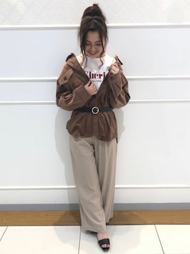 INGNI（イング）さん（レディース・155cm）の秋コーディネート