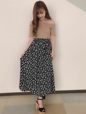 INGNI（イング）さん（レディース・154cm）の秋コーディネート