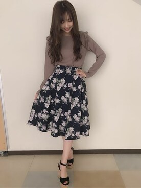 INGNI（イング）さん（レディース・154cm）の秋コーディネート